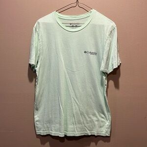 It is a light green shirt
Brand- costa
Size- M